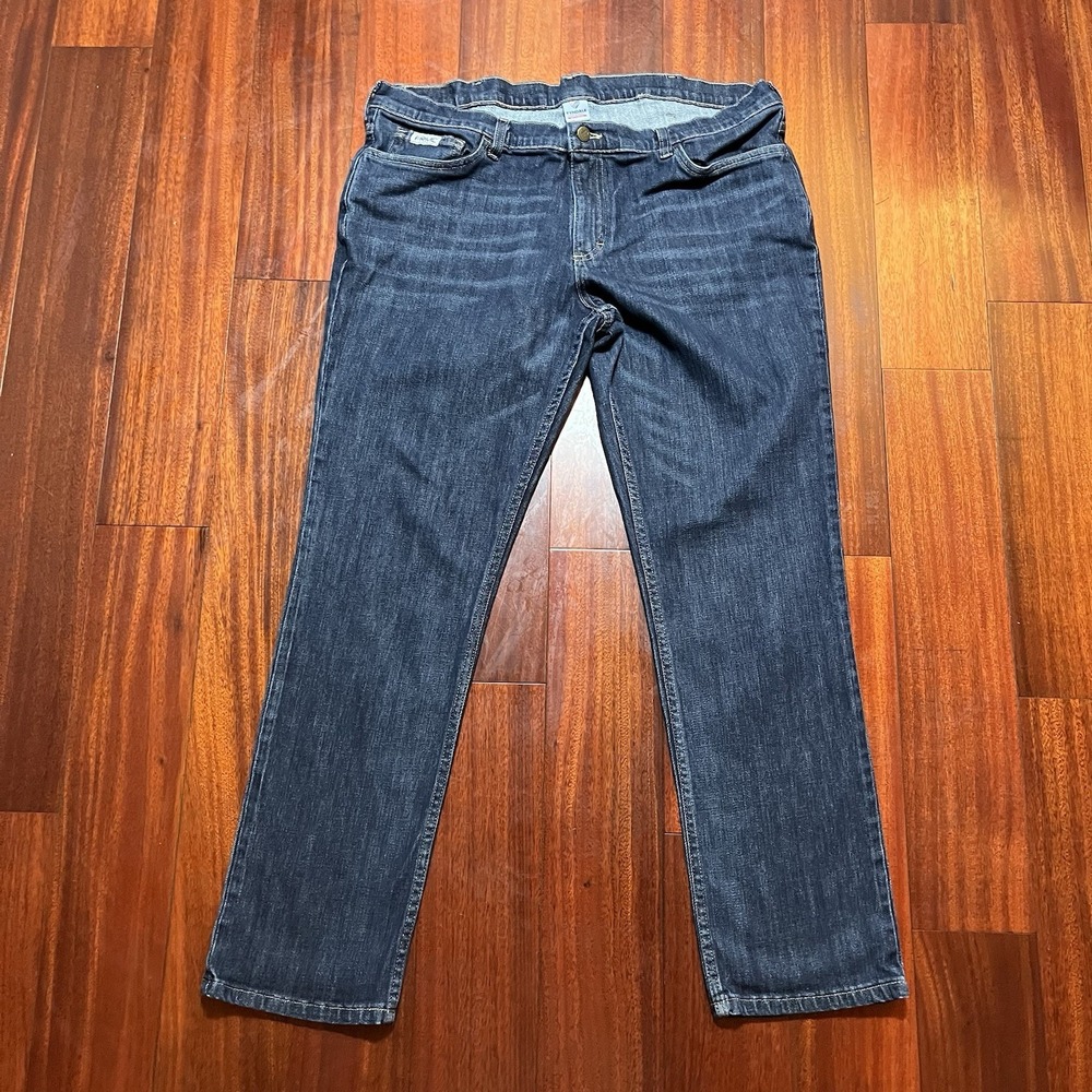 Tyndale FRMC Jeans Women 12 (40x31) Blue FR USA MADE CAT 2  Workwear Mechanic